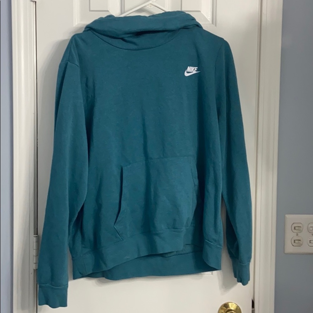Blue Nike hoodie